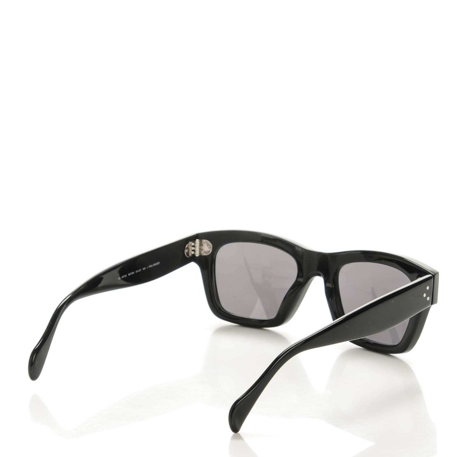 Celine Polarized Sunglasses CL 41732 Black 160540 – FASHIONPHILE