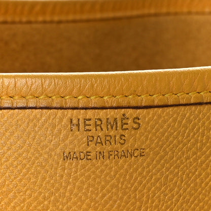 Hermes Courchevel Evelyne GM Jaune 6 of 8