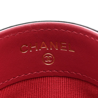 Chanel Lambskin Quilted Chanel 19 Card Holder Black 6 of 10