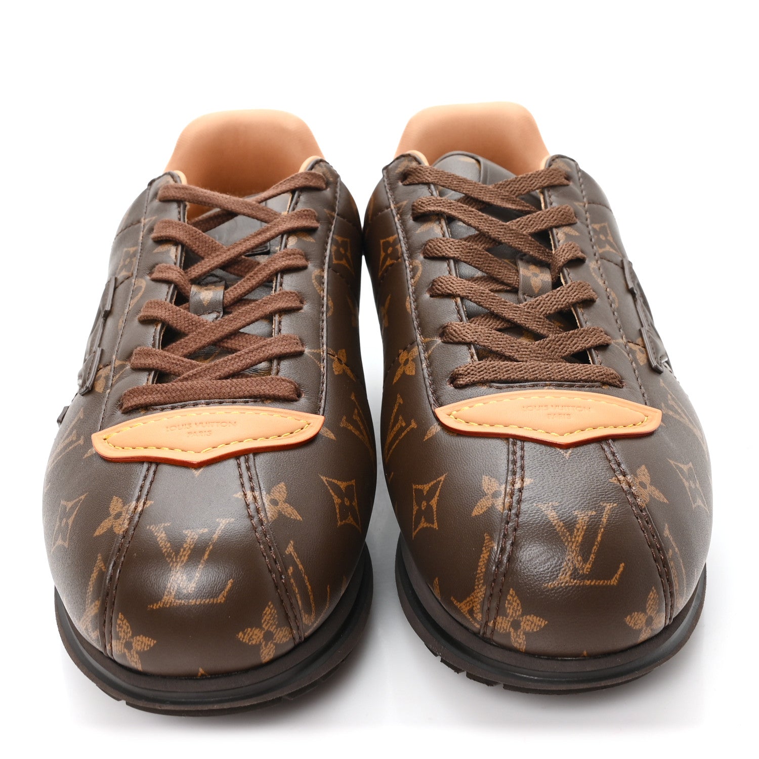 Louis Vuitton Lambskin Monogram Mens LV Buttersoft Sneakers 9 3 of 8