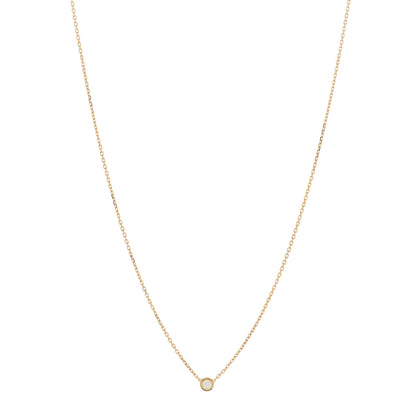 Cartier 18K Yellow Gold Diamond XS D'Amour Pendant Necklace 1 of 4