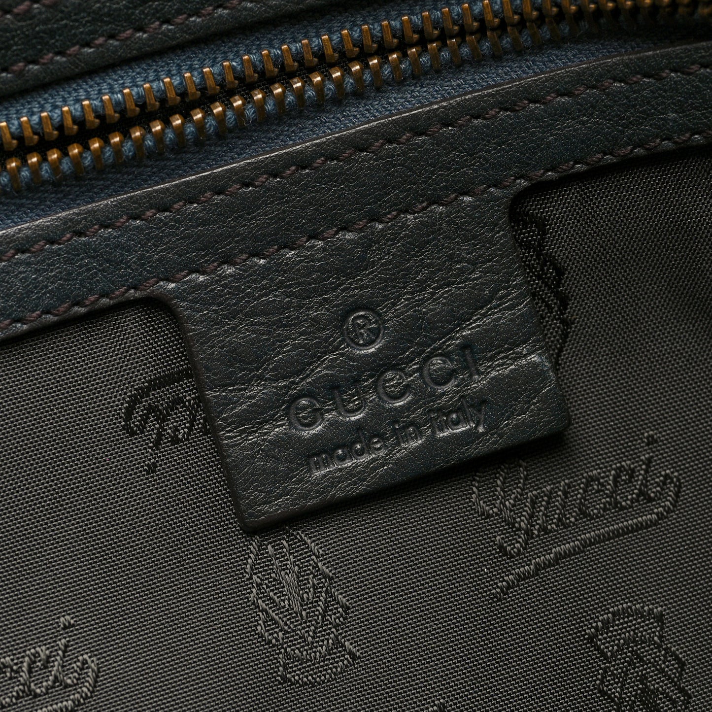 Suede Calfskin Large Babouska Studded Boston Blue