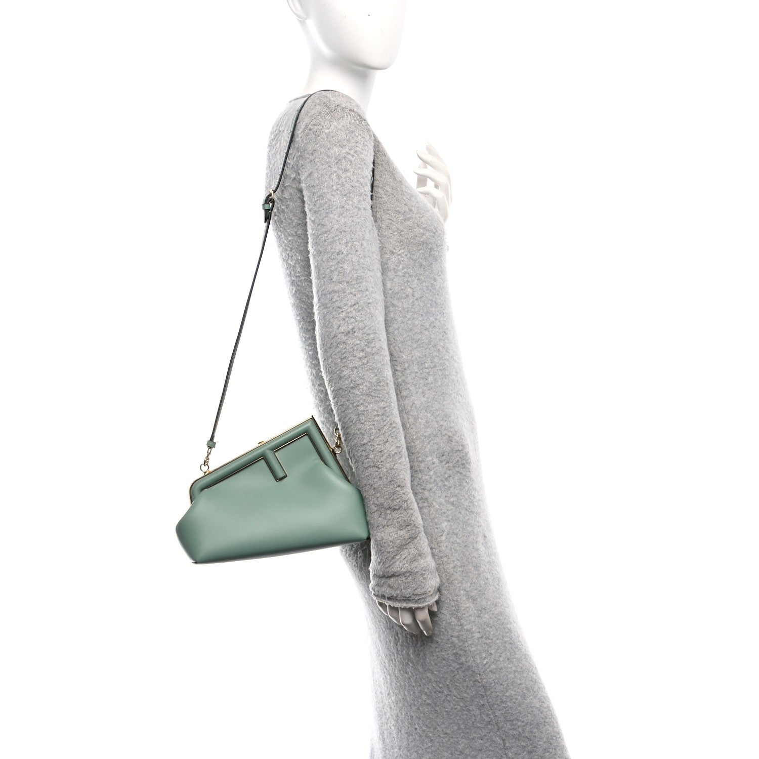 Fendi Shiny Nappa Small Fendi First Menta 1812190 – FASHIONPHILE