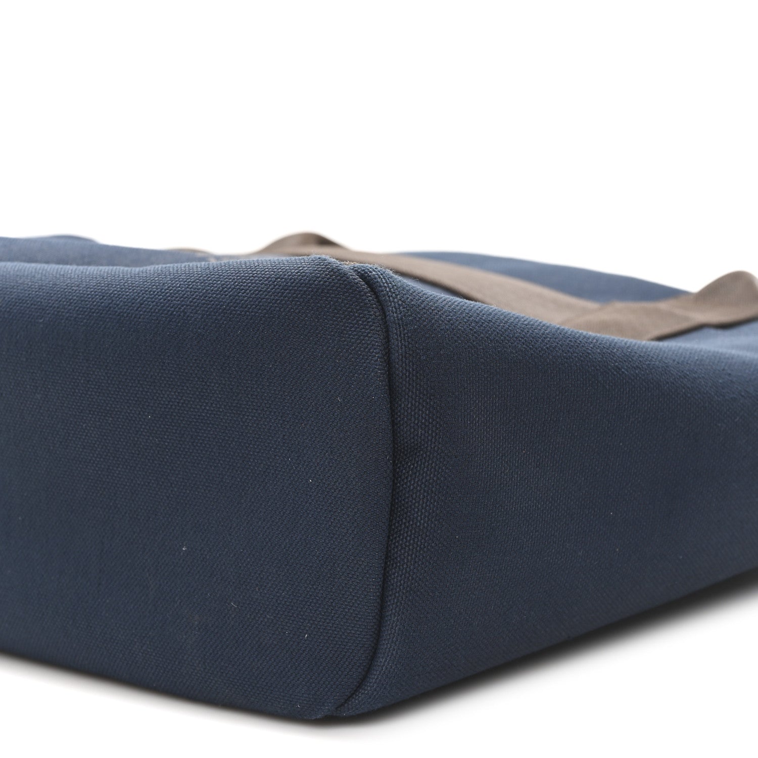 Hermes Canvas The Grooming Bag Bleu Navy Feu 10 of 11