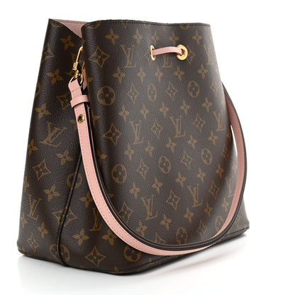 Louis Vuitton Monogram Neonoe MM Rose Poudre 3 of 9
