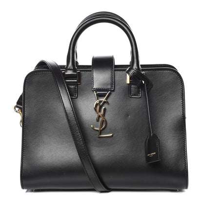 Saint Laurent Calfskin Monogram Baby Cabas Black 1 of 10