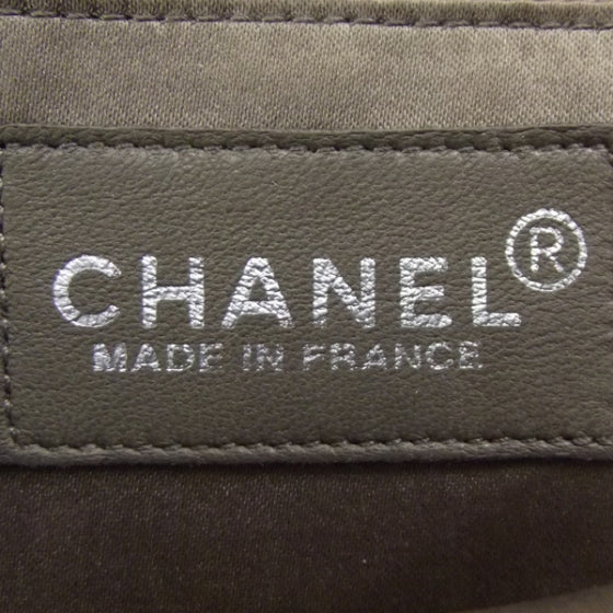 Chanel Suede Patchwork Medium Flap Beige 8 of 11