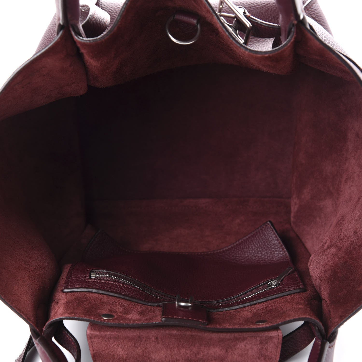 Celine Supple Grained Calfskin Small Big Bag Wine 5 of 10