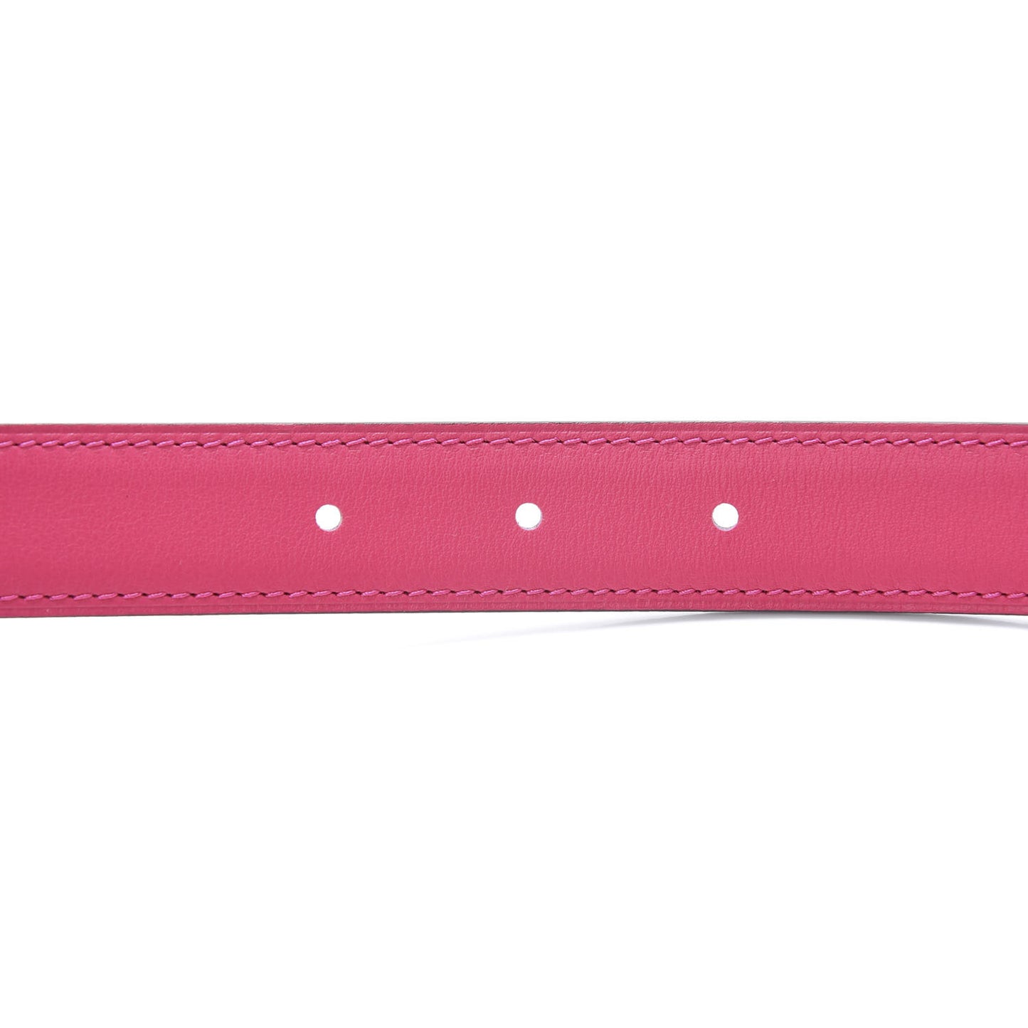Swift Epsom 24mm Belt Strap 90 Rose Mexico Rouge H