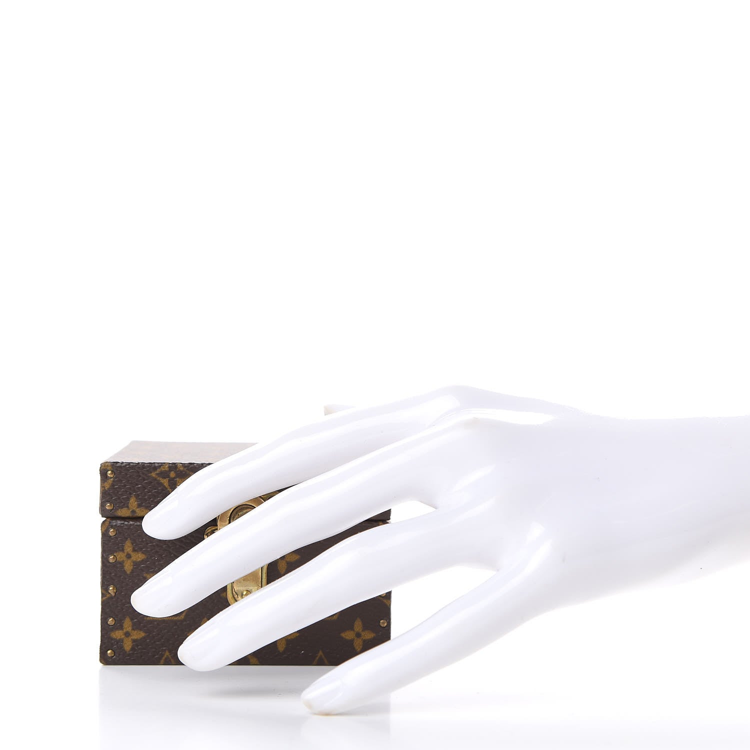 Louis Vuitton Monogram Ring Box Mini Trunk Case 2 of 8
