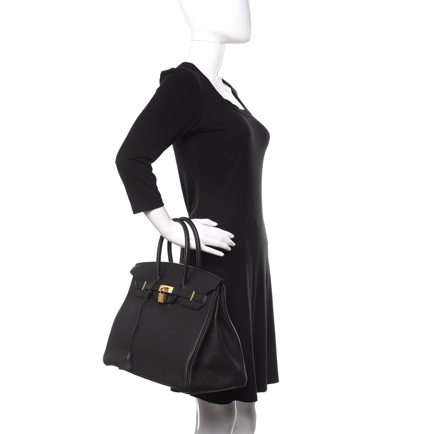 Togo Birkin 35 Black