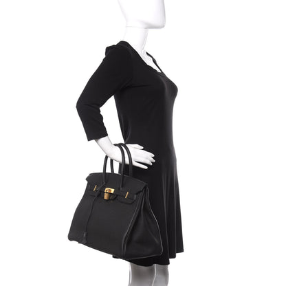 Hermes Togo Birkin 35 Black 2 of 11