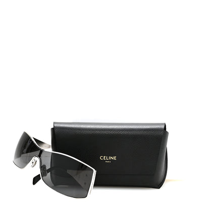 Celine Metal Triomphe Sunglasses CL40283U Silver Black 8 of 8