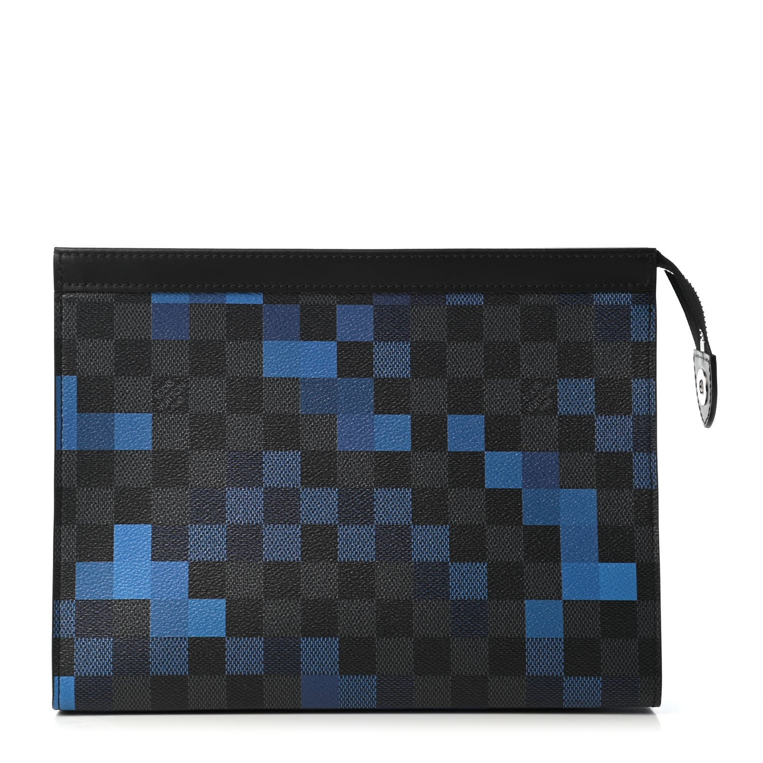 Louis Vuitton Damier Graphite Pixel Pochette Voyage MM Blue 1 of 4