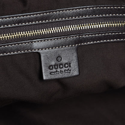 Gucci Calfskin Large Britt Shoulder Bag Dark Brown 6 of 11