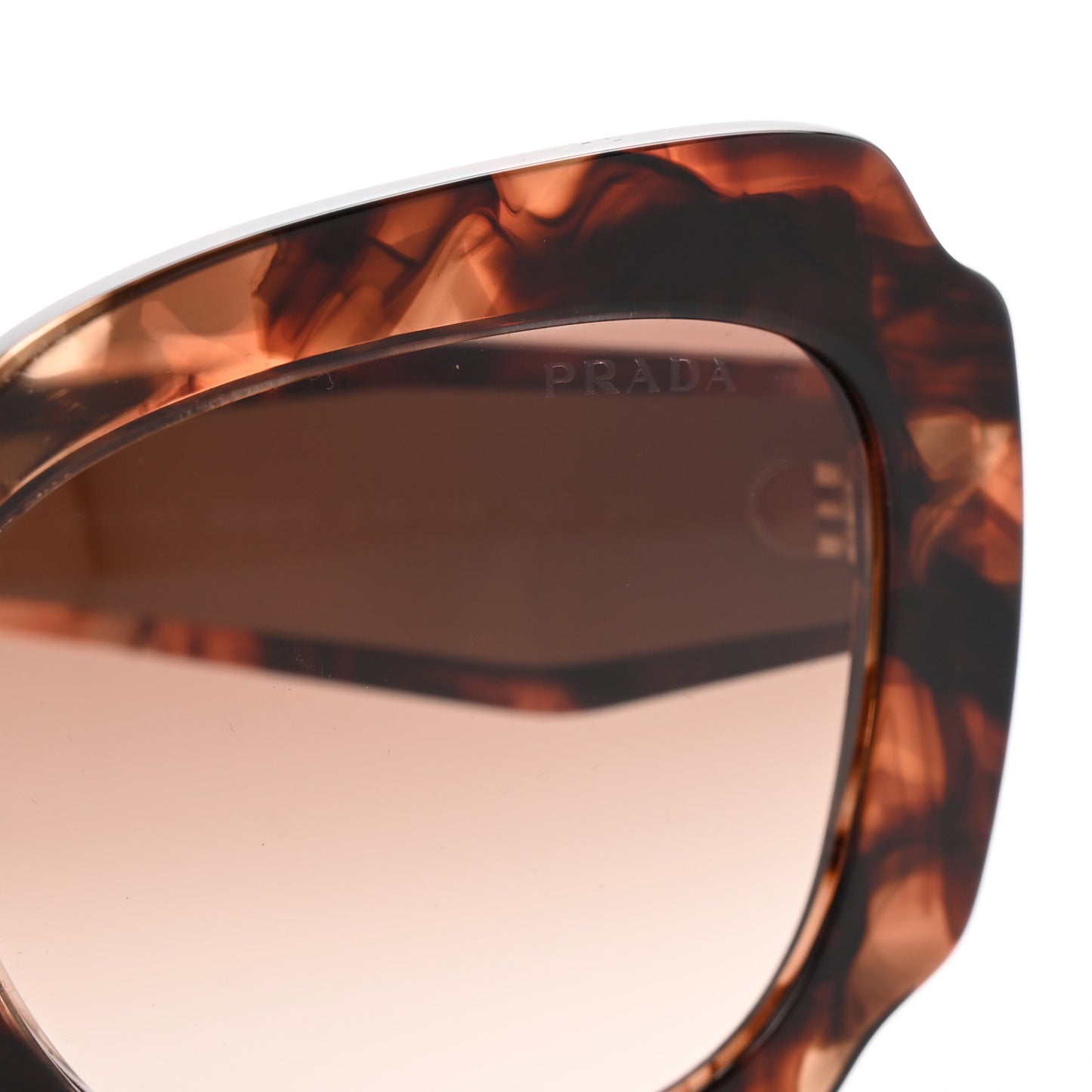 Acetate Square Sunglasses SPR 16Y Havana Beige