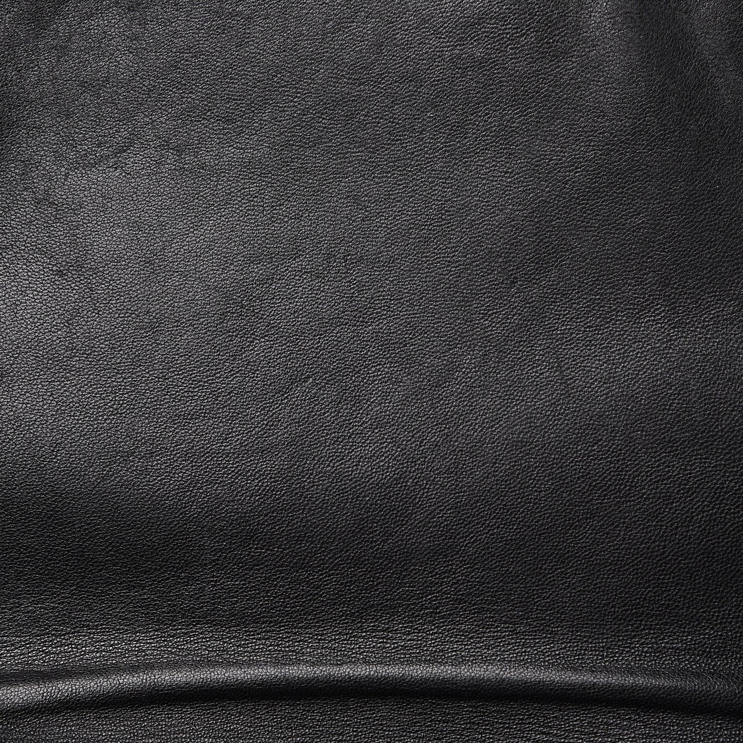 Grained Calfskin Medium Trotteur Black