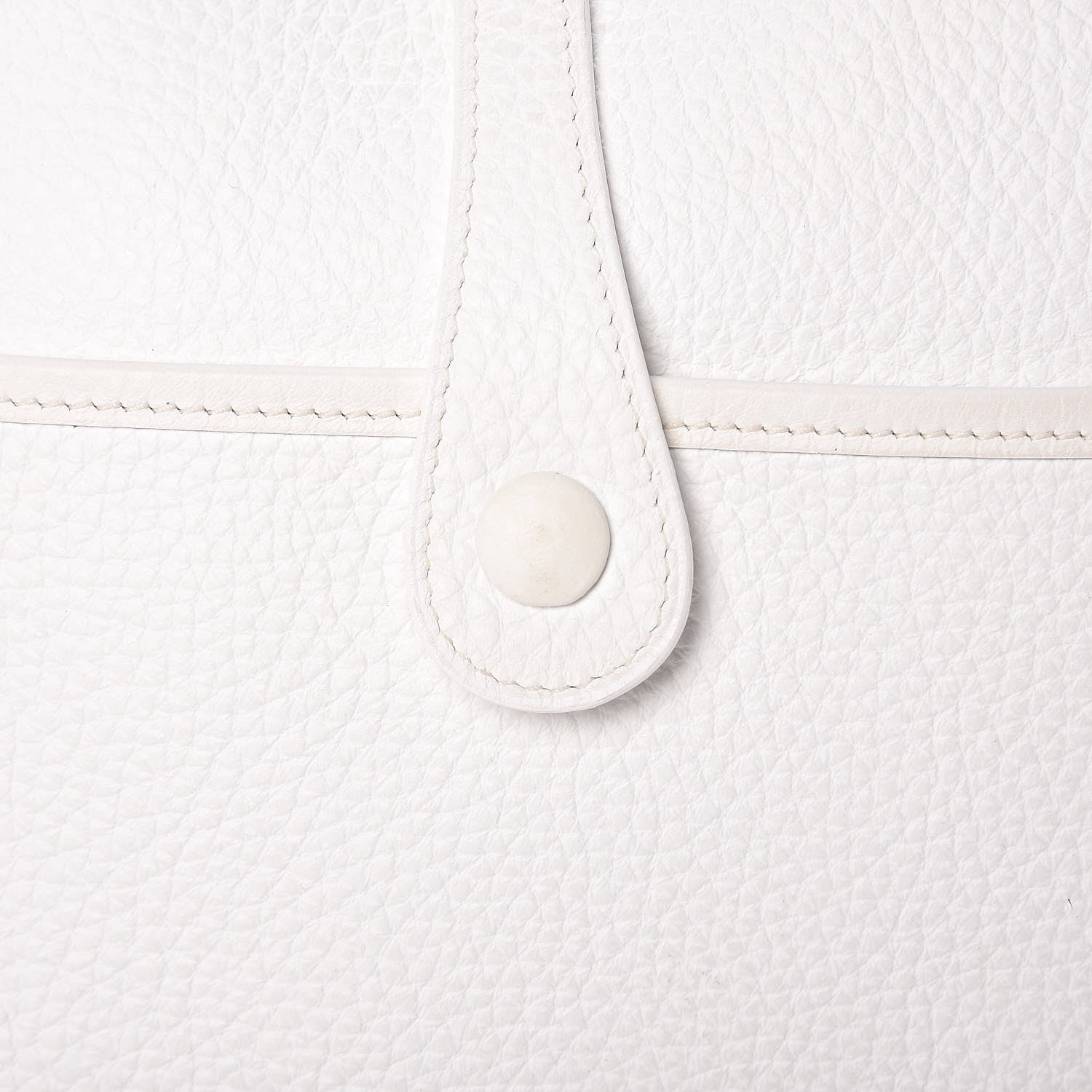 Hermes Taurillon Clemence Evelyne II PM White 20 of 20
