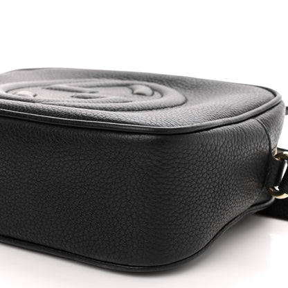 Gucci Pebbled Calfskin Small Soho Disco Bag Black 10 of 12