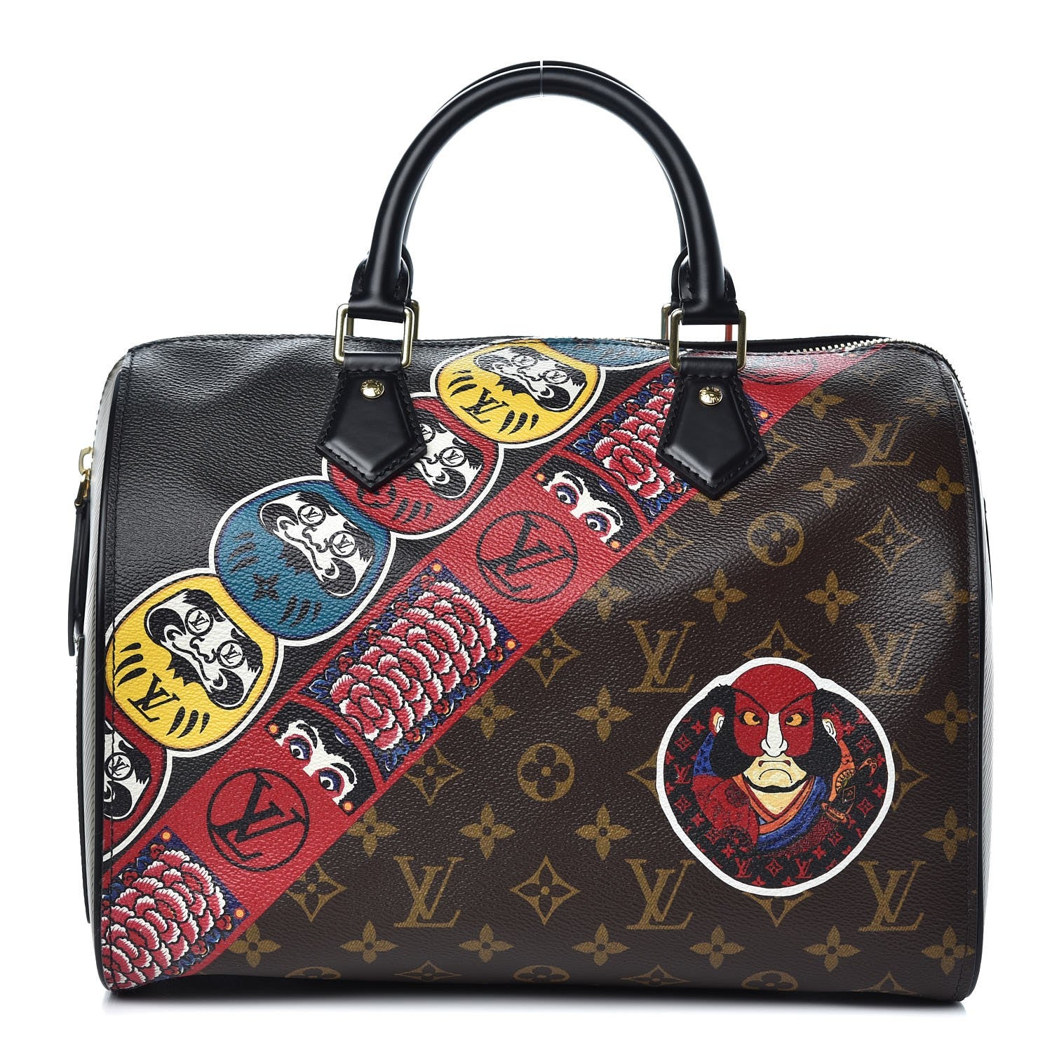 Louis Vuitton Monogram Kabuki Speedy 30 1 of 8