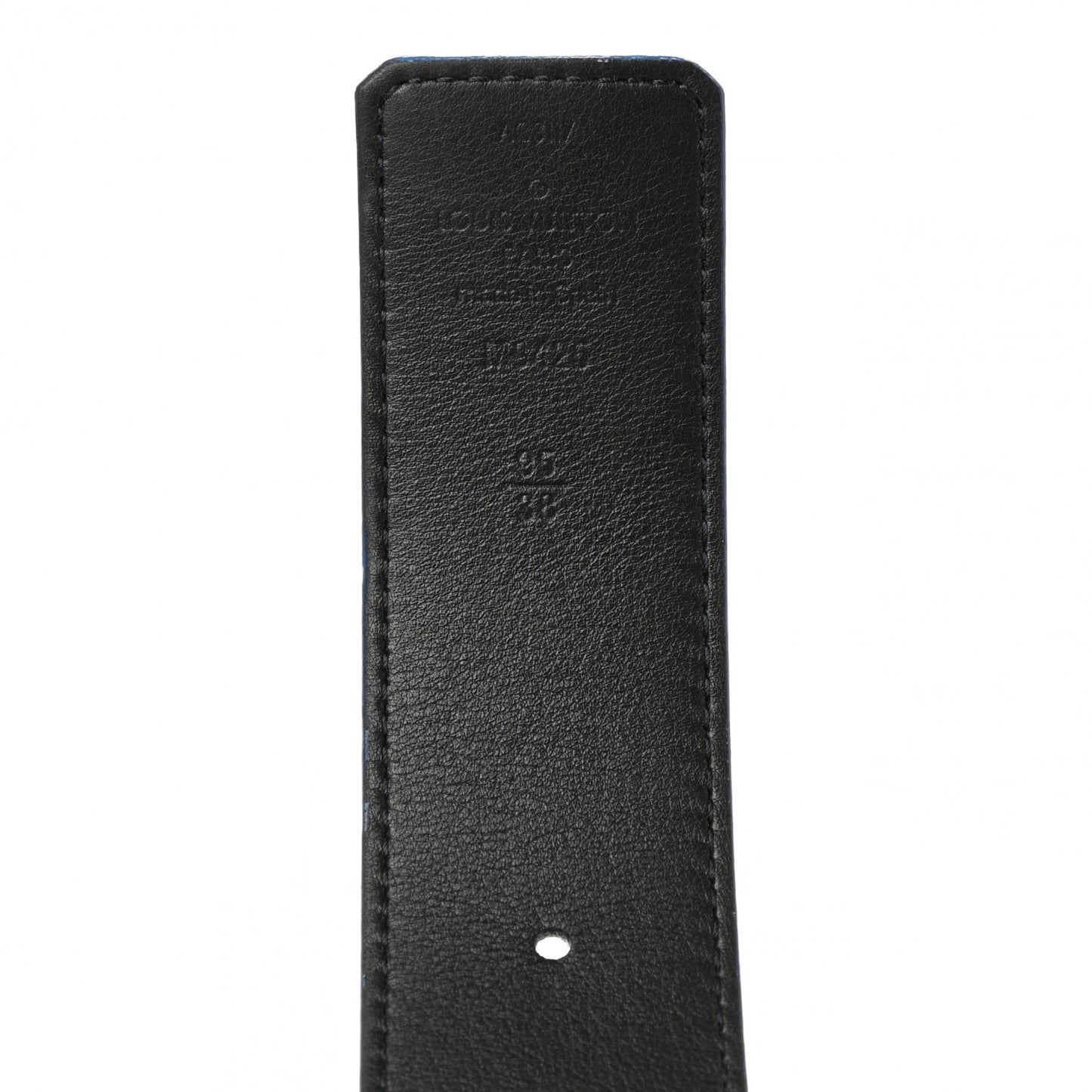 Damier Graphite 40mm LV Initiales Belt 95 38