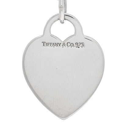 Tiffany Sterling Silver Heart Tag Charm Bracelet 3 of 3