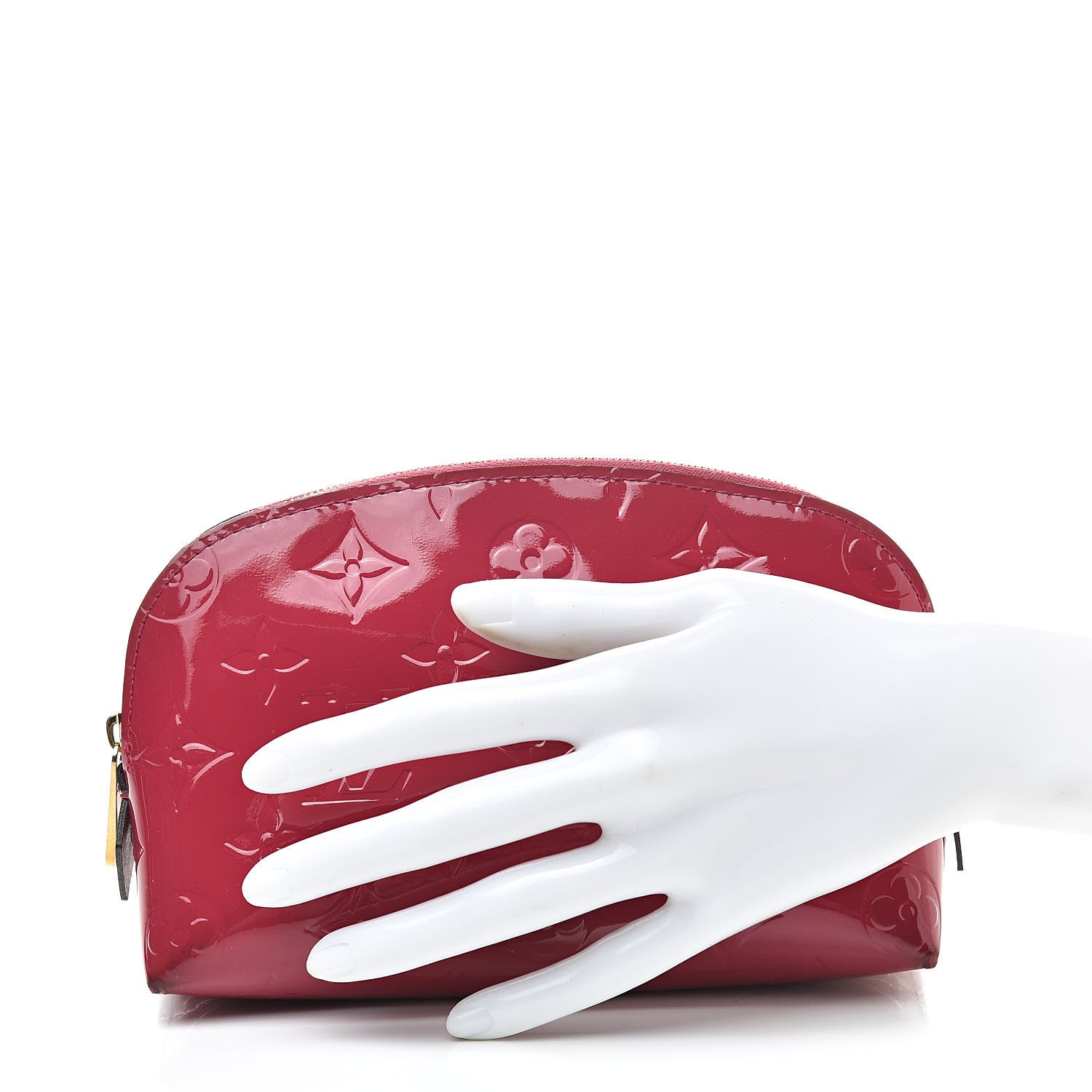 Louis Vuitton Vernis Cosmetic Pouch Rose Indien 2 of 14