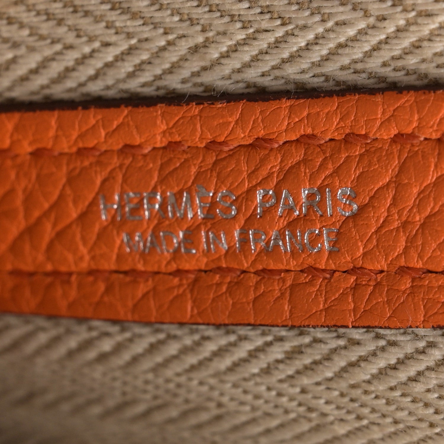 Hermes Negonda Garden Party 36 MM Orange 6 of 14