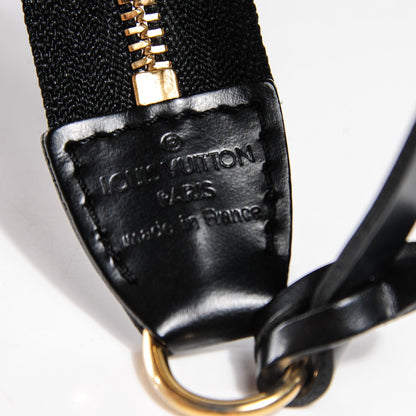 Louis Vuitton Epi Pochette Accessories 24 Black 6 of 8