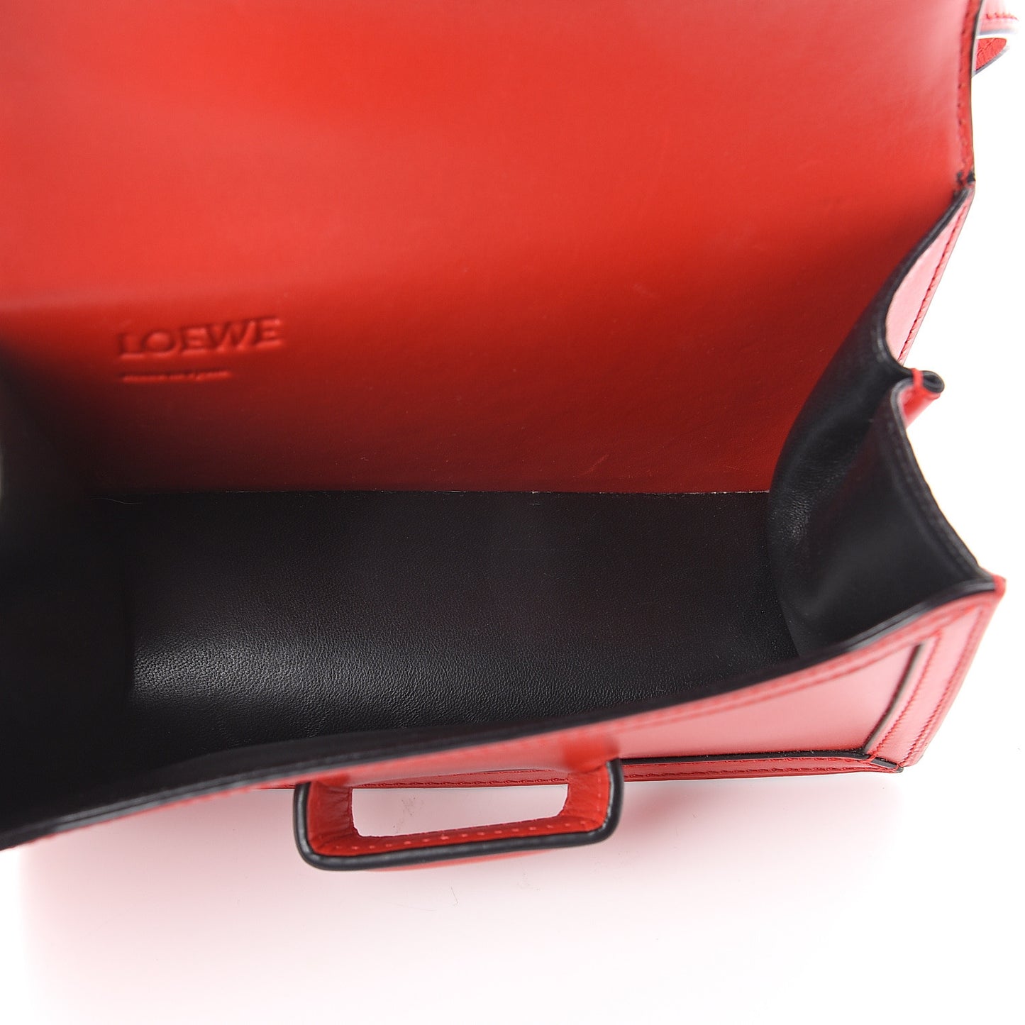 Calfskin Small Barcelona Shoulder Bag Red