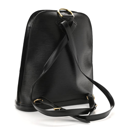 Louis Vuitton Epi Gobelins Backpack Black 2 of 10
