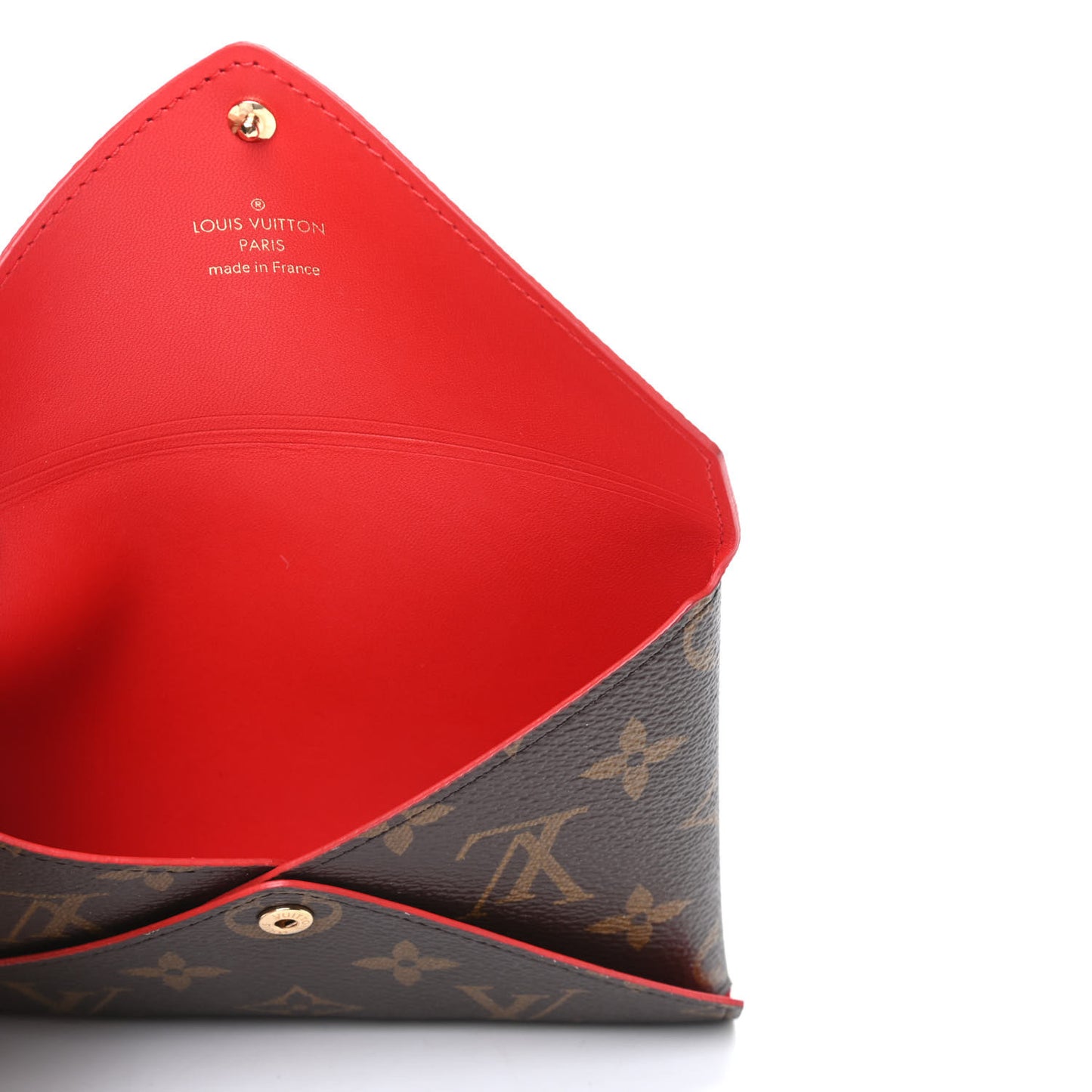Monogram Medium Kirigami Pochette Insert Coquelicot