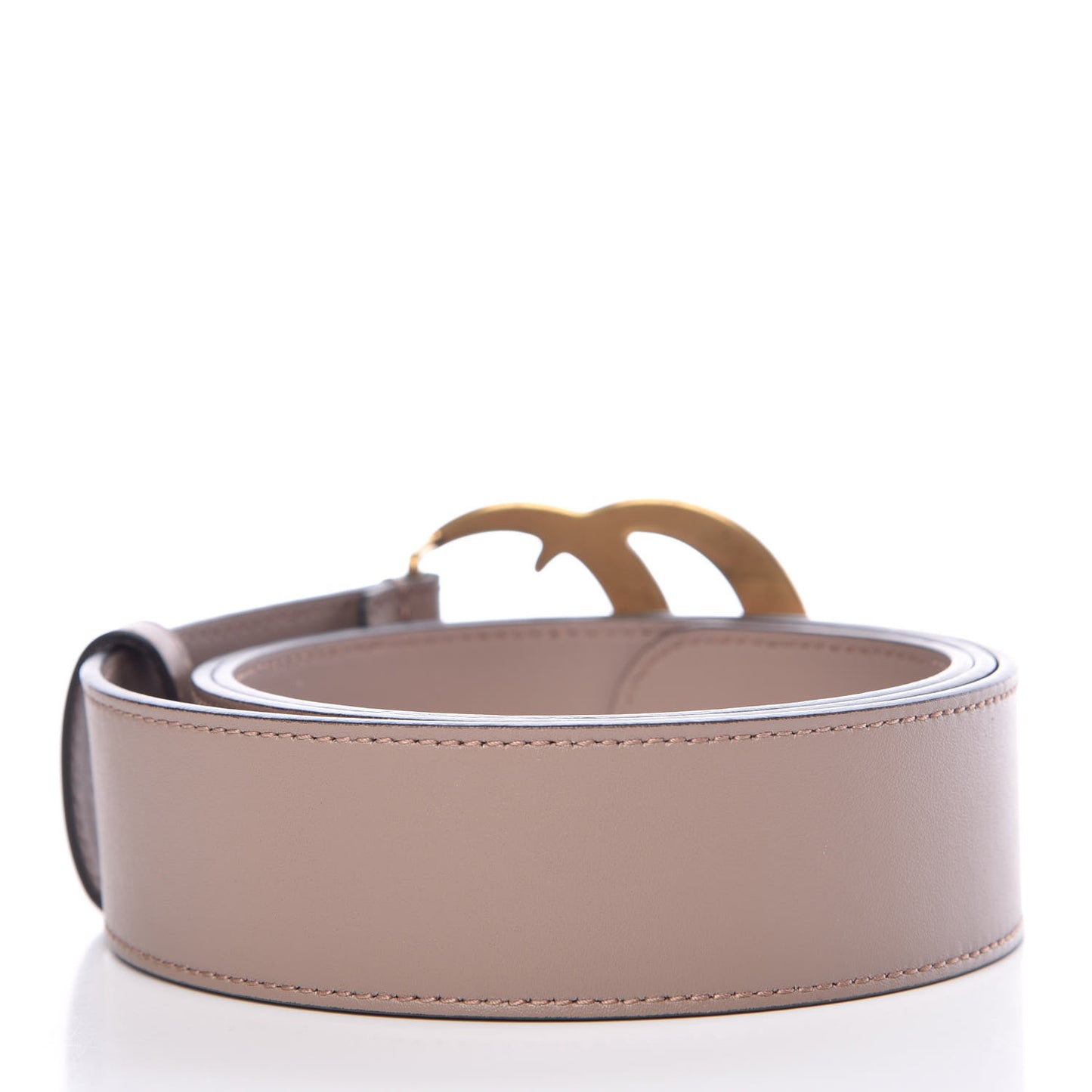 Calfskin Double G 40mm Belt 95 38 Porcelain Rose