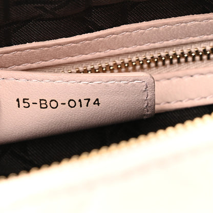 Christian Dior Lambskin Cannage Medium Lady Dior Light Pink 7 of 11