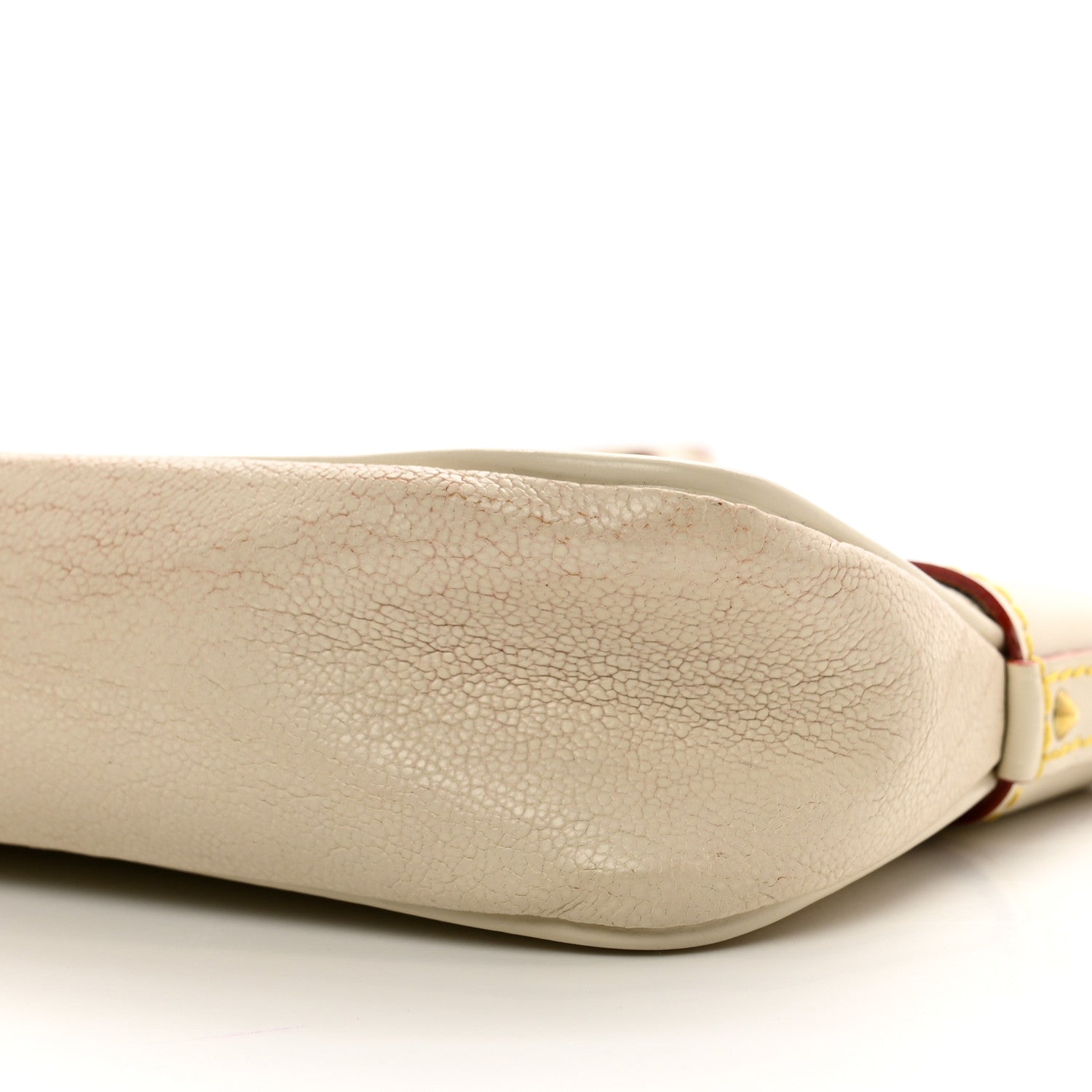 Louis Vuitton Suhali Lockit Clutch White 8 of 8