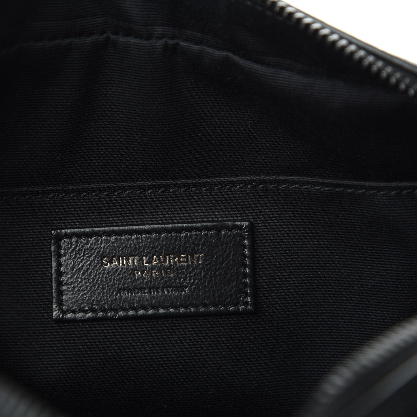 Calfskin Matelasse Monogram Lou Camera Bag Black
