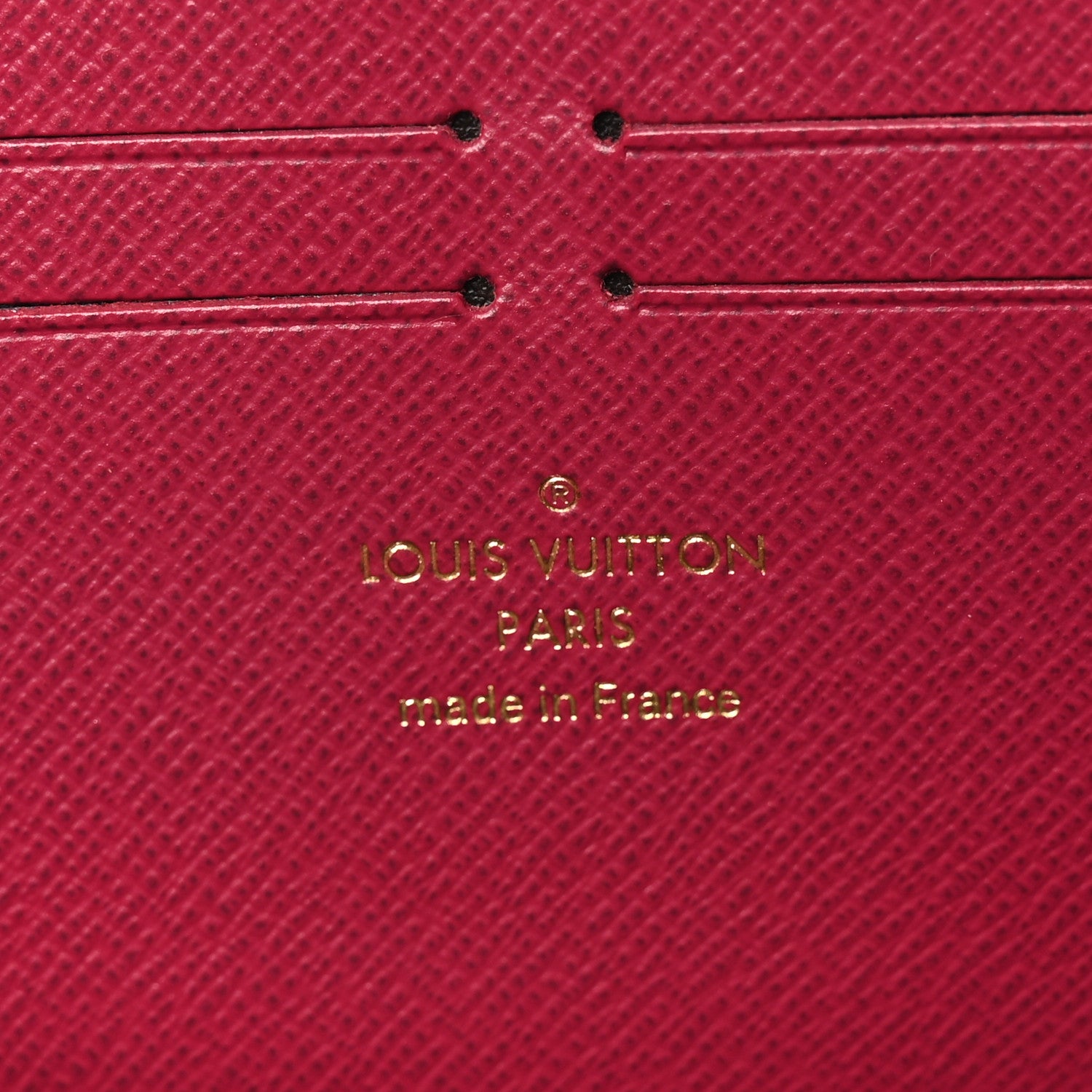 Louis Vuitton Monogram Clemence Wallet Fuchsia 6 of 8