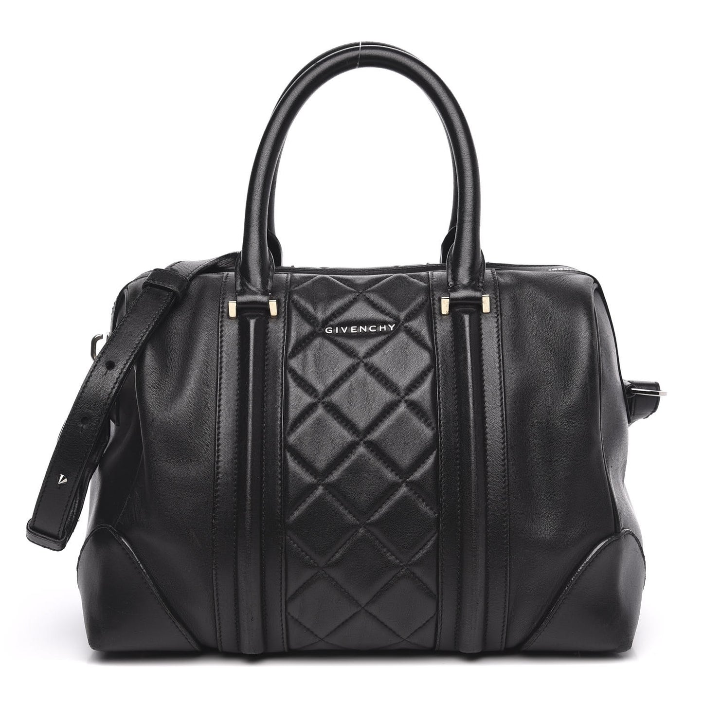 Lambskin Quilted Medium Lucrezia Black