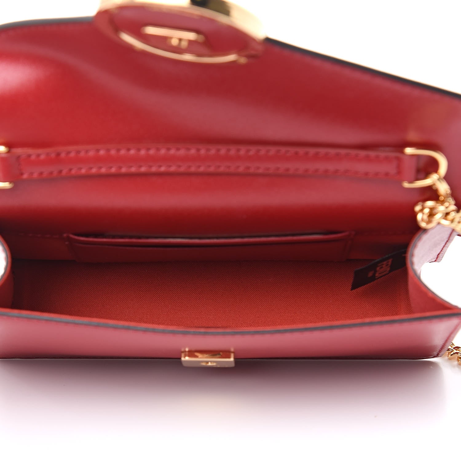 Fendi Vitello Liberty Lucido F is Fendi Envelope Belt Bag Fragola 5 of 9