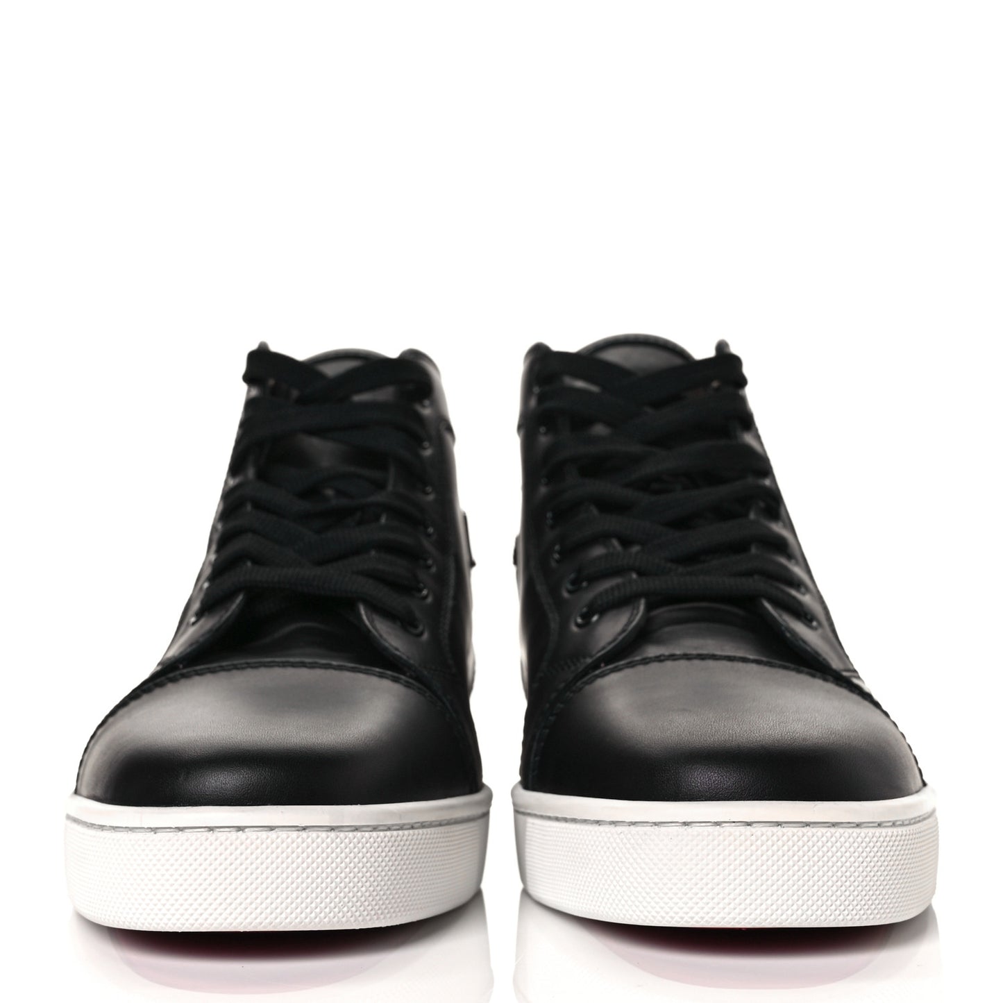 Calfskin Mens Louis Flat Sneakers 42.5 Black