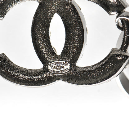 Chanel Crystal CC Bracelet Silver 5 of 5