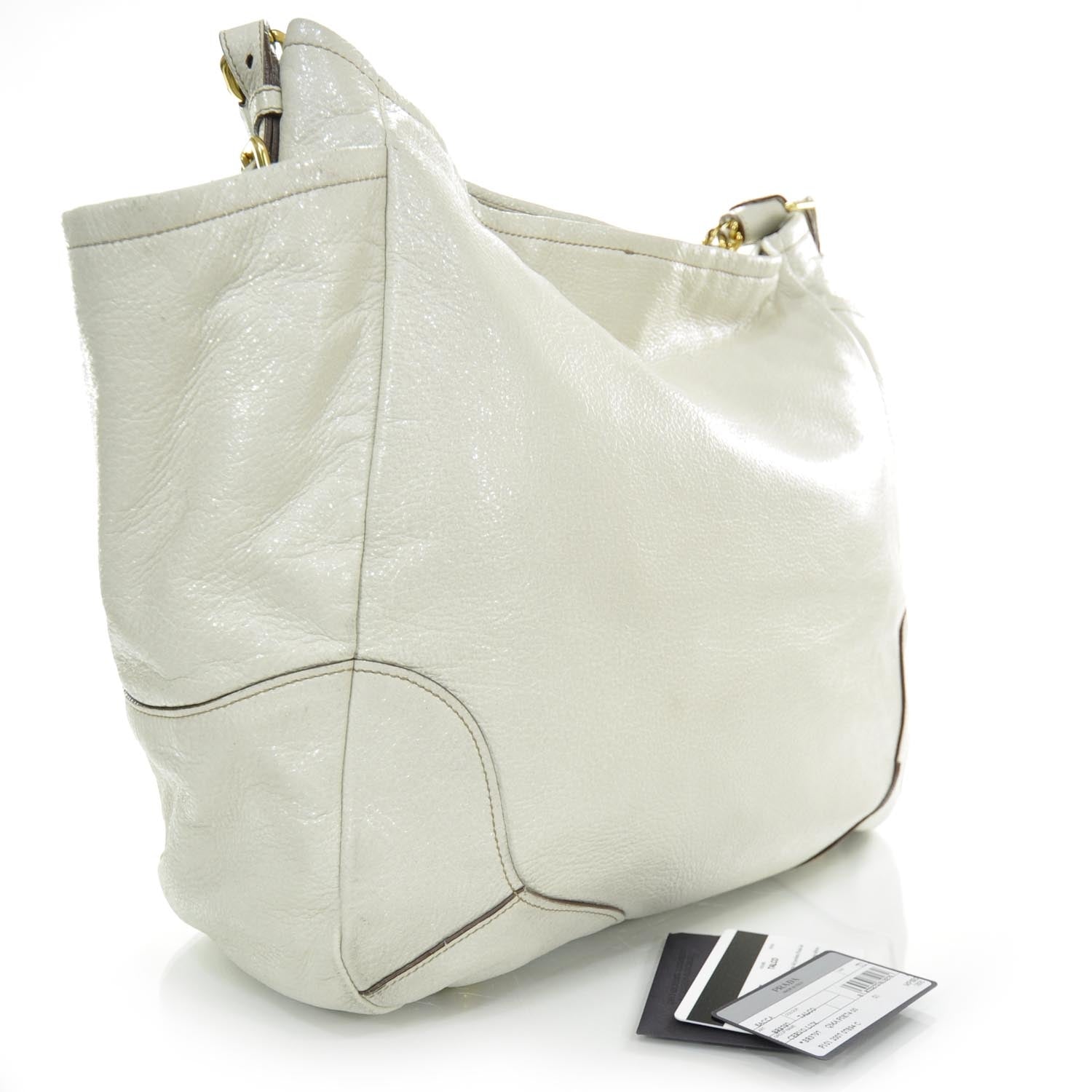 Prada Cervo Lux Chain Shoulder Bag 2 of 10