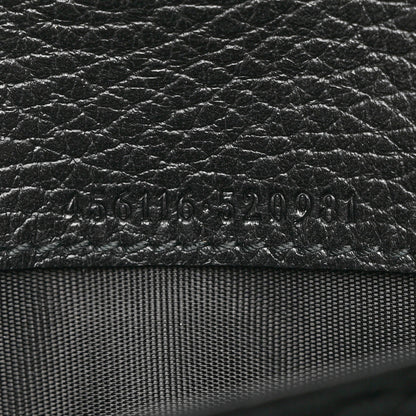 Gucci Dollar Calfskin GG Marmont Continental Wallet Black 7 of 11