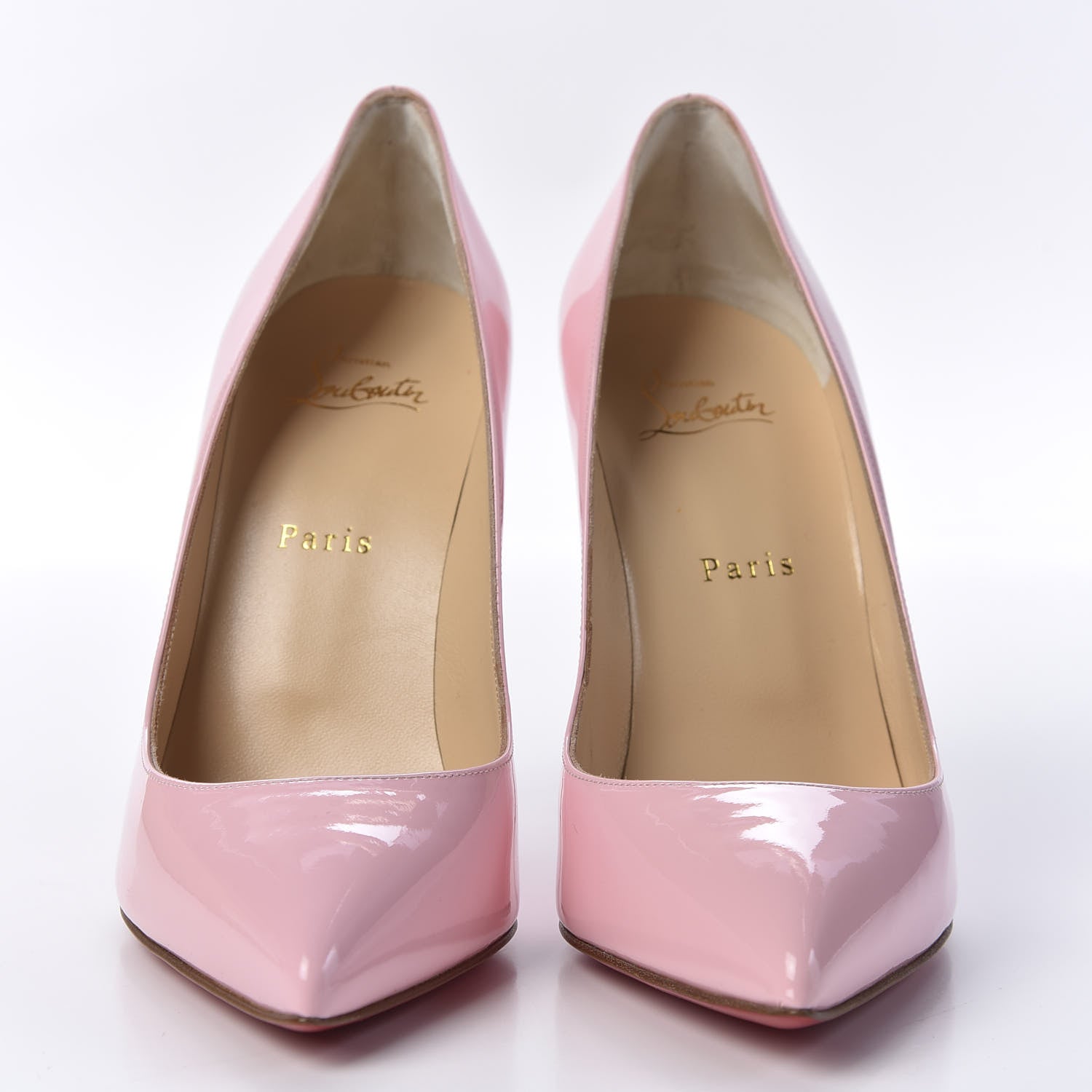 Christian Louboutin Patent Pigalle Follies 100 Pumps 39.5 Eglantine 3 of 9