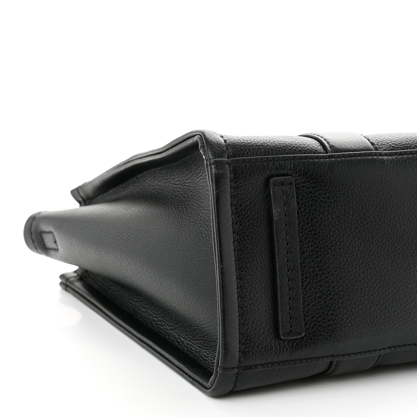 Grained Calfskin Medium The Tote Bag Black