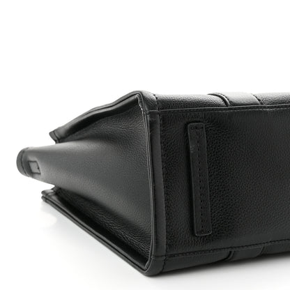 Marc Jacobs Grained Calfskin Medium The Tote Bag Black 9 of 10