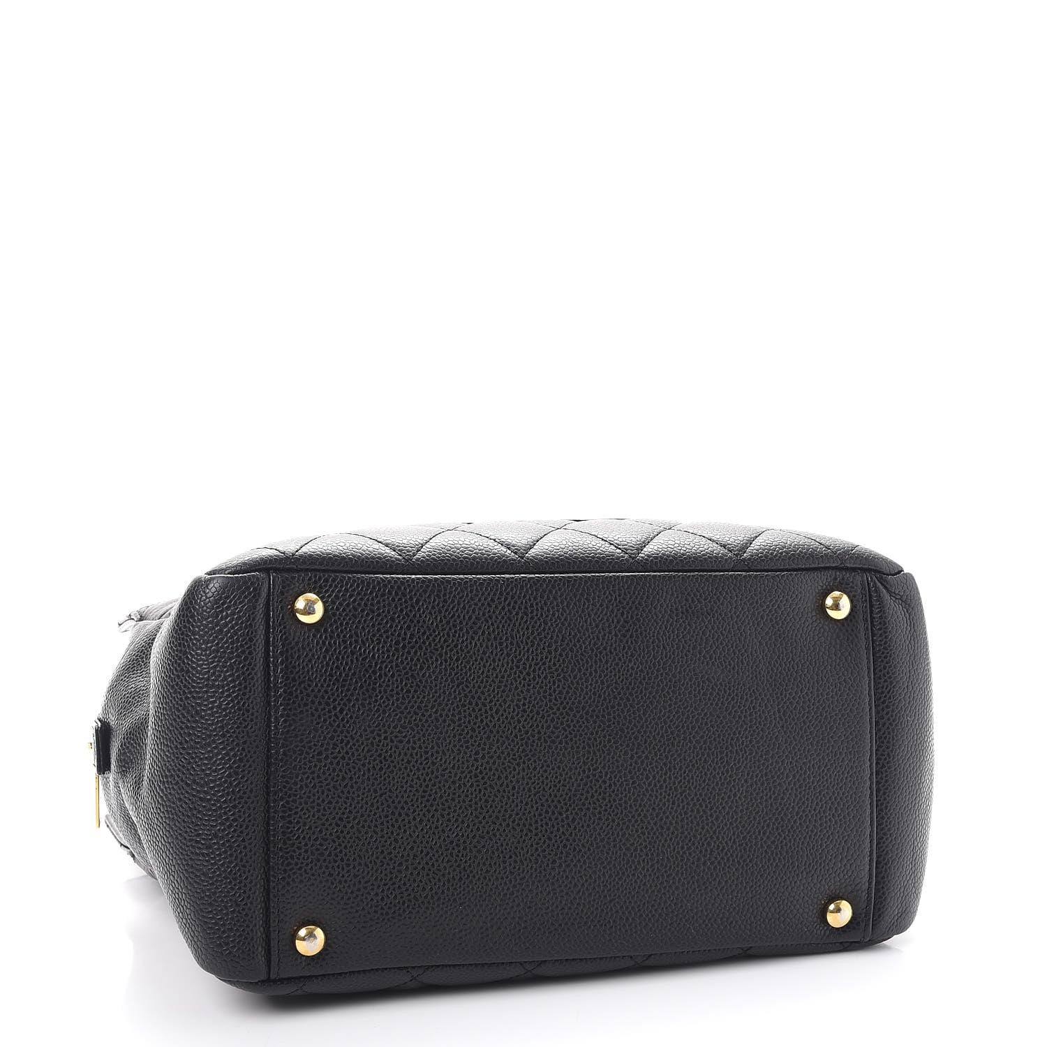Chanel Caviar Quilted Petit Timeless Tote PTT Black 4 of 8