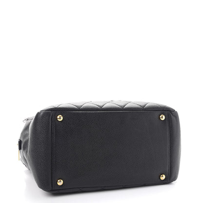 Chanel Caviar Quilted Petit Timeless Tote PTT Black 4 of 8