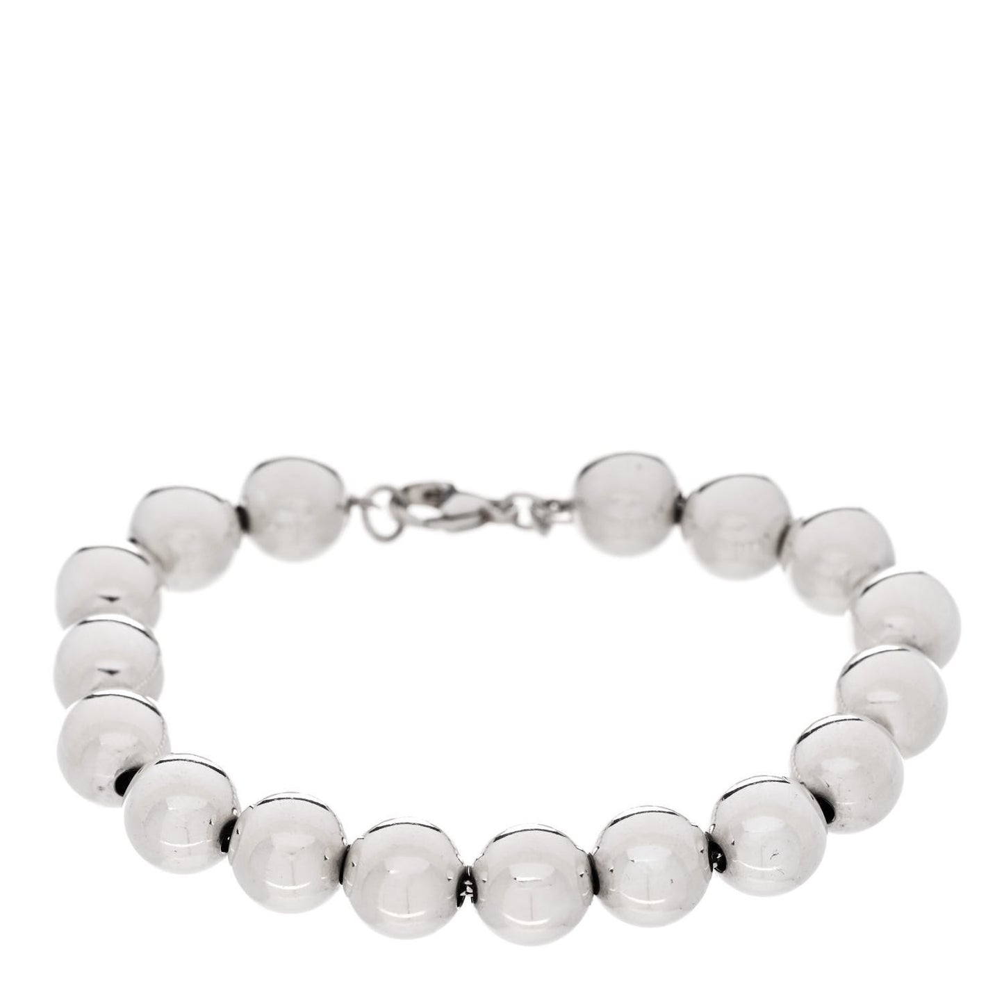 Sterling Silver 10mm Hardwear Ball Bracelet