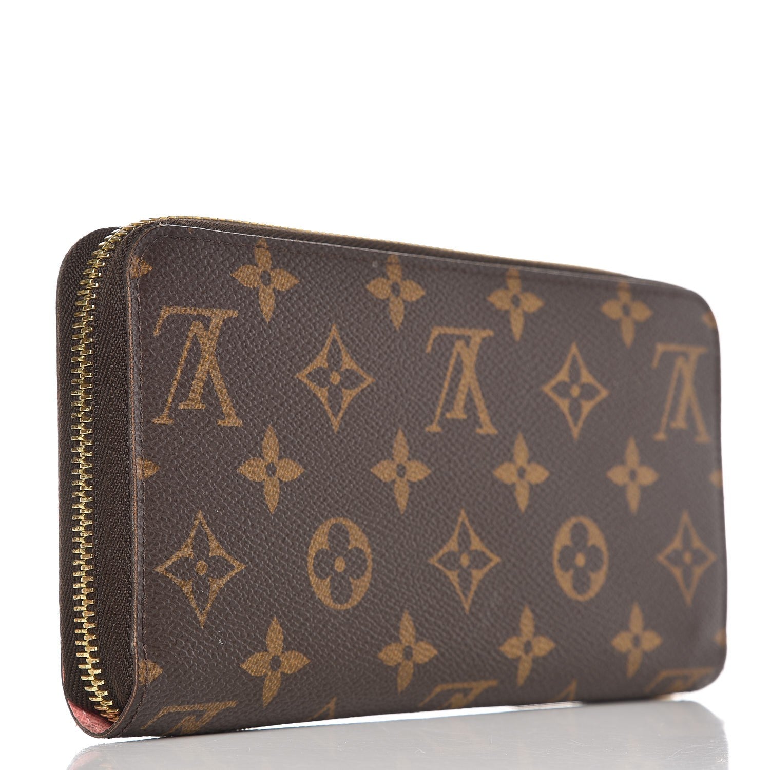 Louis Vuitton Monogram Illustre Zippy Wallet Rose 3 of 10